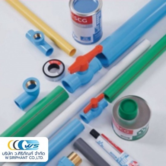 ตัวแทนจำหน่าย ท่อประปา ท่อพีวีซี (เอสซีจี) - ว ศิริภัณฑ์ - บริษัทขายส่งท่อพีวีซี ตราช้าง SCG